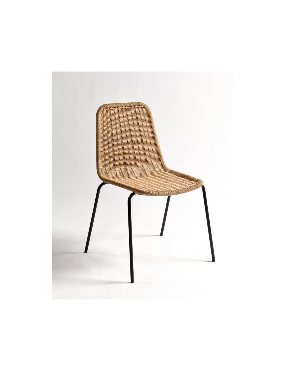 Silla Rattan apilable