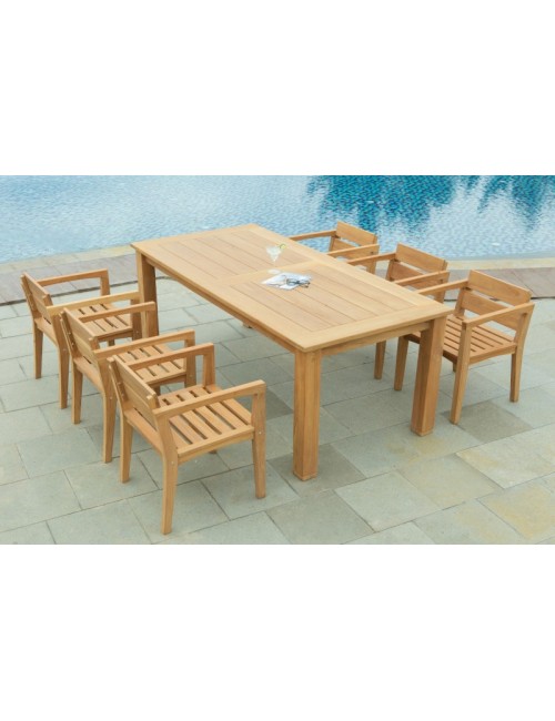 Mesa rect. extensible NOVE