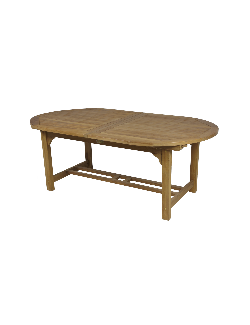 Mesa oval extensible (120 ancho)