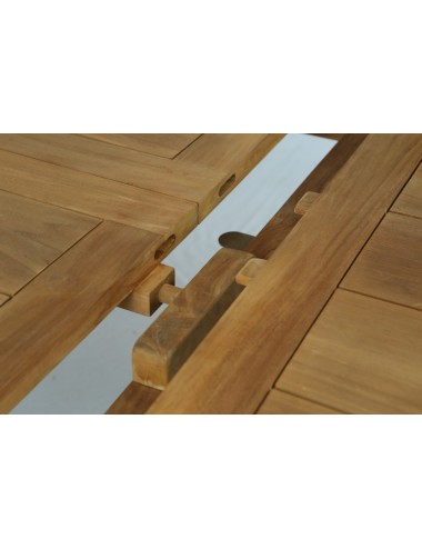 Mesa rect. extensible 160