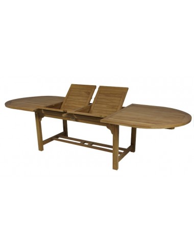 Mesa oval doble ext. (90 ancho)